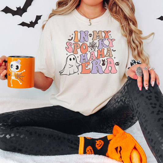 In My Spooky Mama Era Comfort Colors Graphic T-shirt